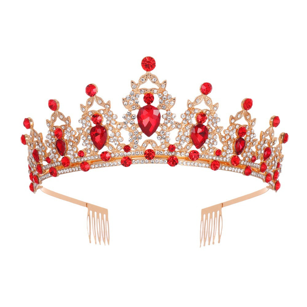 Women's black embellished tiara with elegant design Bowlift