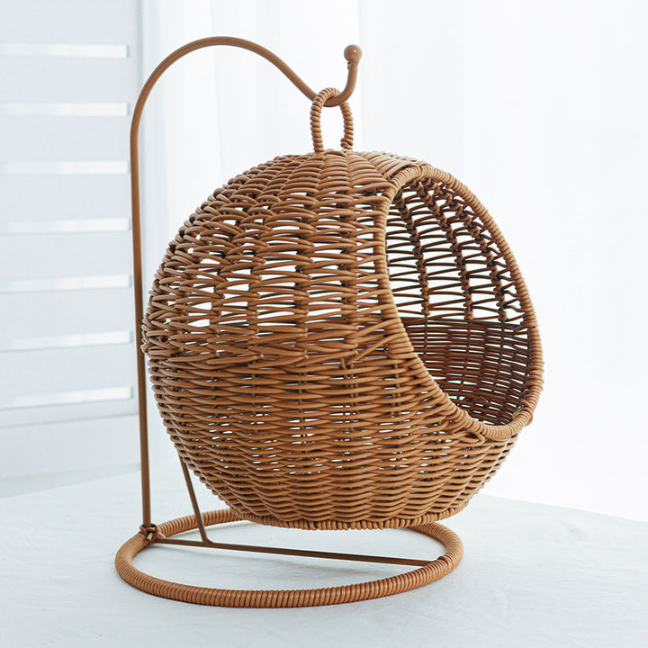 Decorative Woven Wall Hanging Basket Bowlift