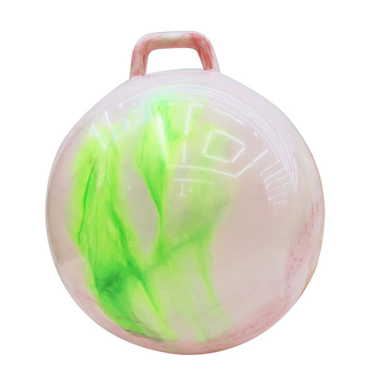 Unisex play ball with ergonomic carrying handle Bowlift