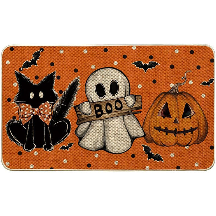 Halloween Theme Decorative Bath Mat