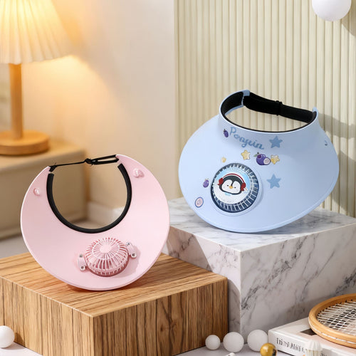 Women portable neck fan with child-friendly design Bowlift