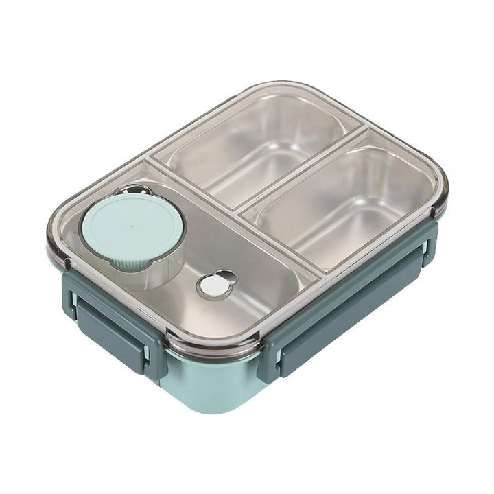 Stainless Steel Bento Box with Leak-Proof Lid