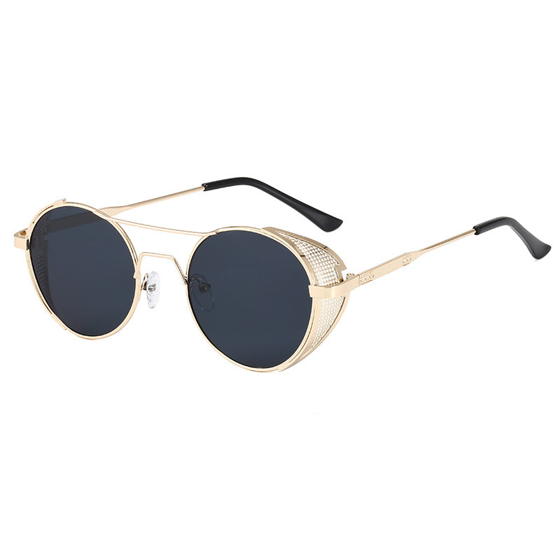 Ladies Fashion Metal Frame Glasses Bowlift