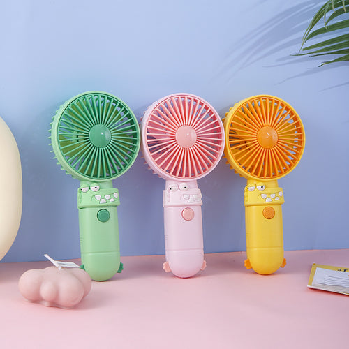 Unisex funny handheld fan with animal design and multiple speed settings Bowlift