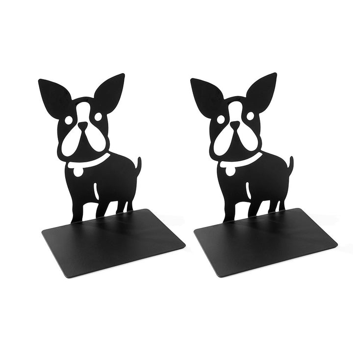 Decorative Dog-Themed Bookends