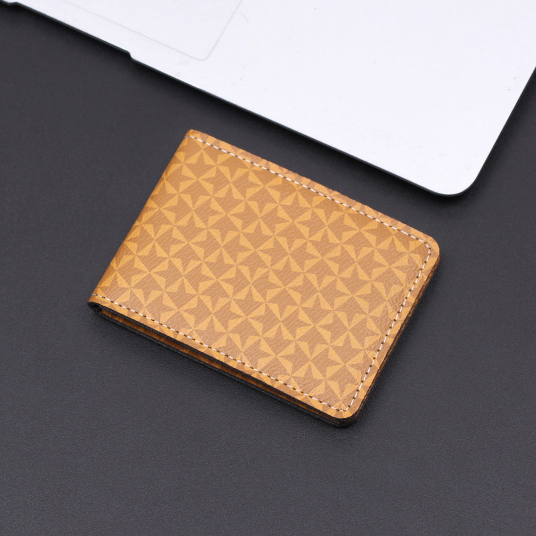 Stylish Geometric Pattern Card Holder