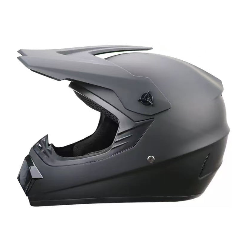full-face motocross helmet with extended visor and reinforced chin guard Bowlift
