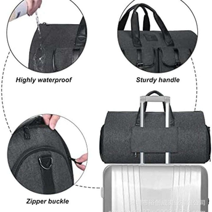 Professional Garment Travel Duffle Bag Bowlift