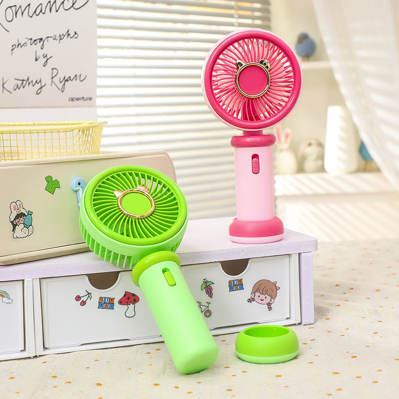 Women's Portable Hand Fan in Modern Design Bowlift
