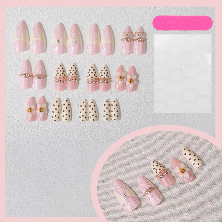 Glamorous Press-On Nail Tips Bowlift