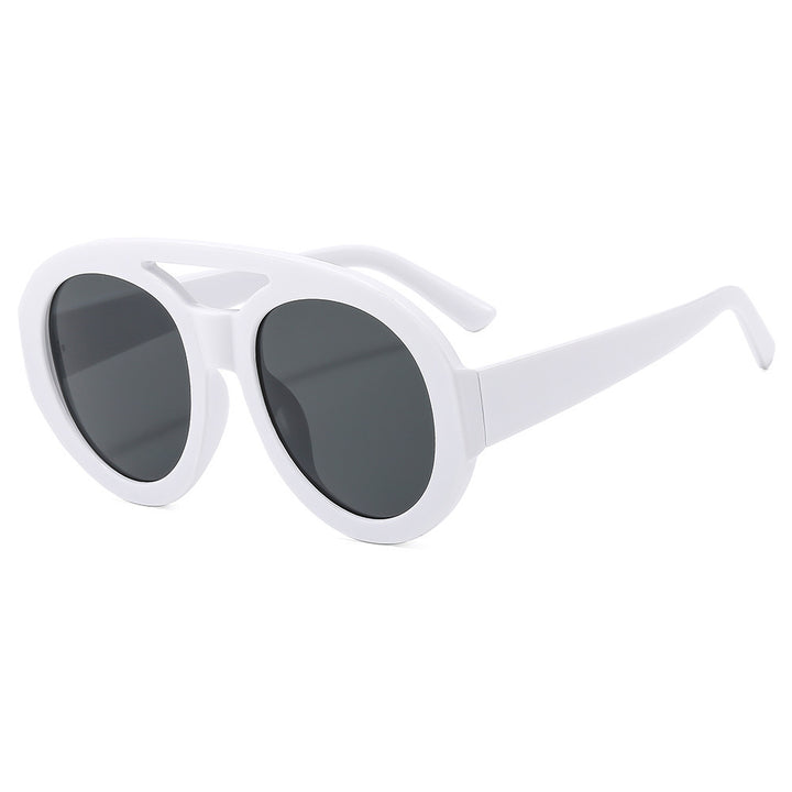 Women's Fashion Sunglasses in Futuristic Oversized Design Bowlift