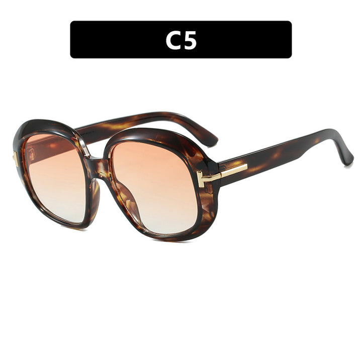 Women's oversized sunglasses with elegant frame structure and UV protection Bowlift
