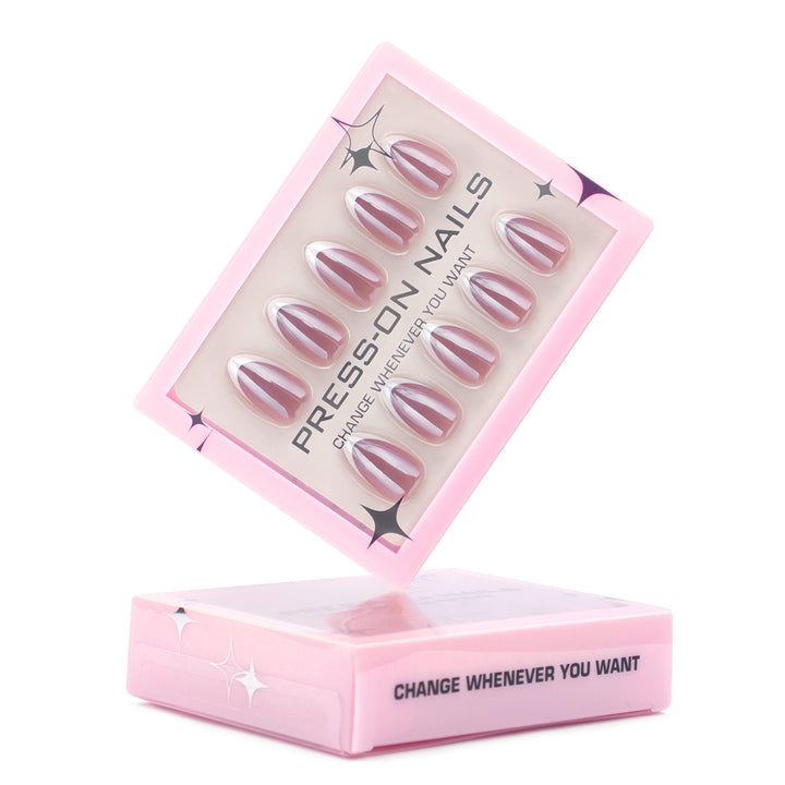 Artificial nail extensions in an elegant design Bowlift