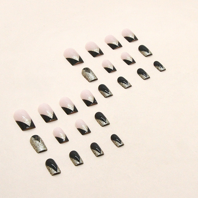 Glamorous Glitter Nail Wraps Bowlift