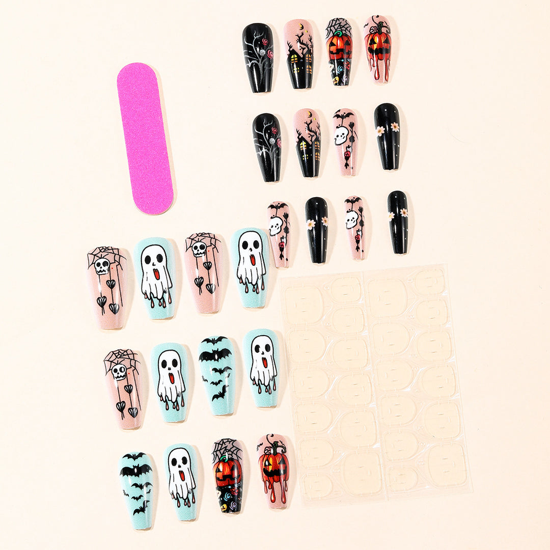 Halloween-Themed 3D Nail Art Extensions Bowlift 1789713260