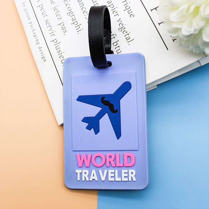 Unisex Luggage Tag in Creative Airplane Design Bowlift