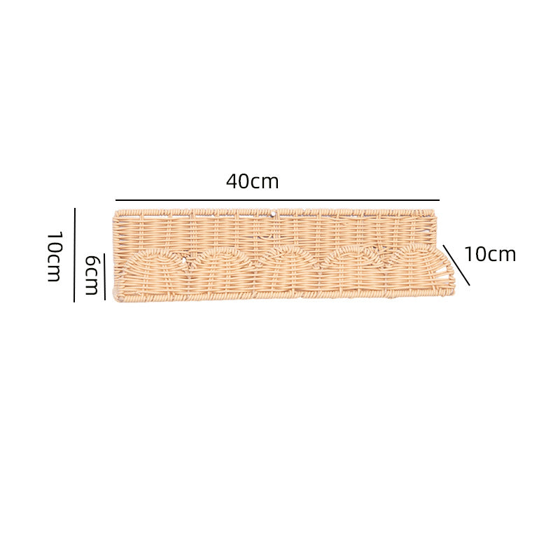Handwoven basket with suspension device Bowlift
