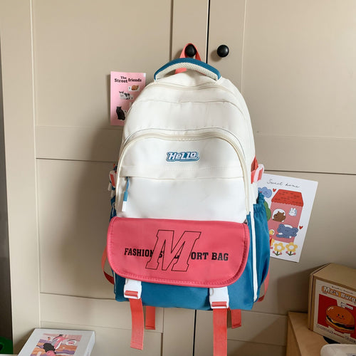 Trendy Multi-Compartment Backpack