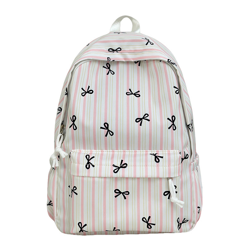 Patterned Backpack Bowlift