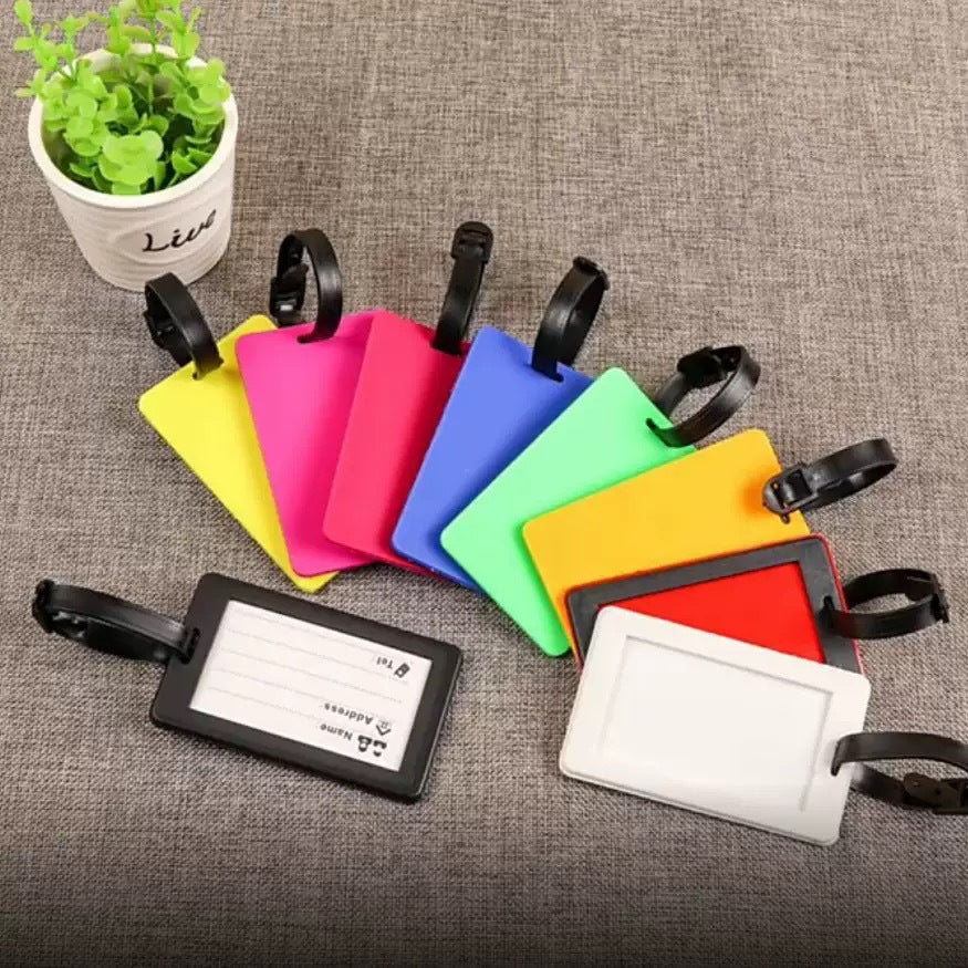 Flexible Silicone Travel Luggage Tag Bowlift