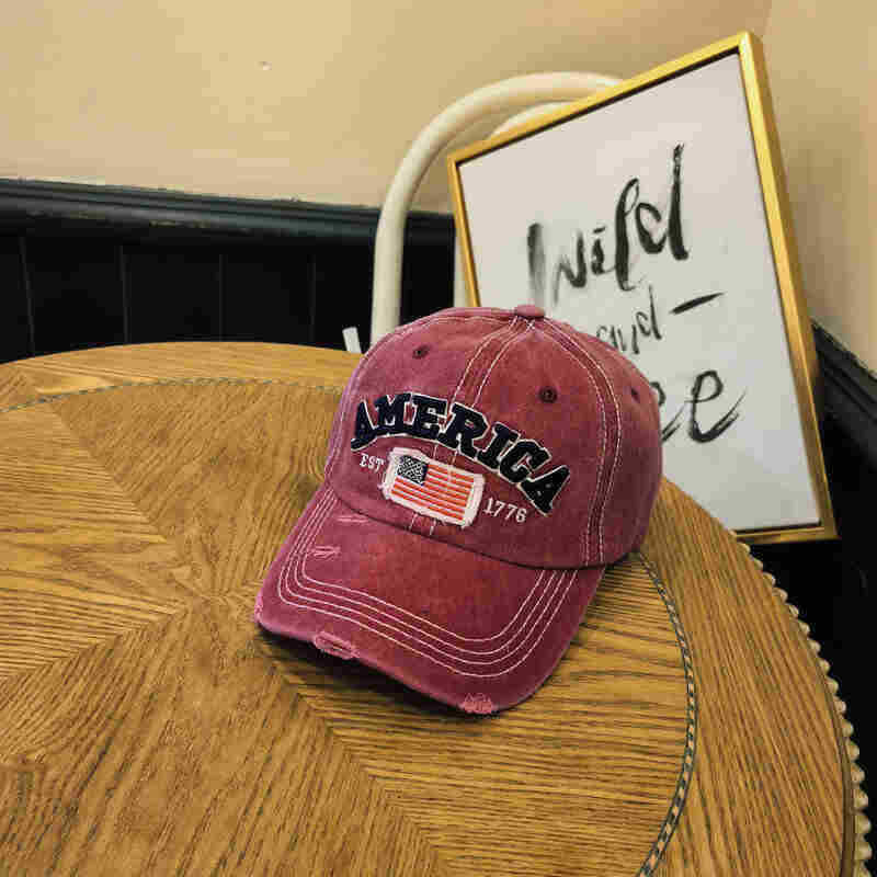 Unisex Vintage-Inspired Distressed Baseball Cap Bowlift