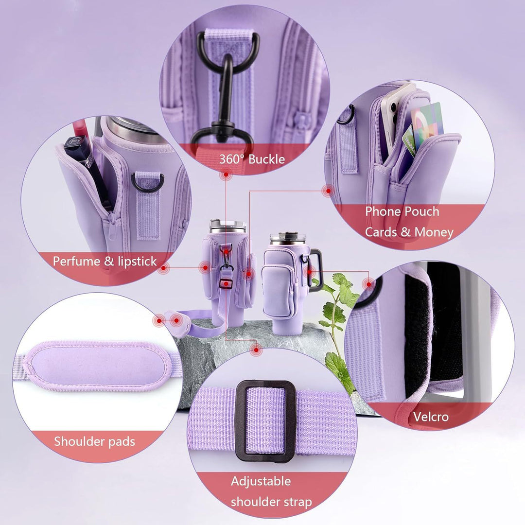 Unisex Portable Drink Container with Multifunctional Compartments Bowlift