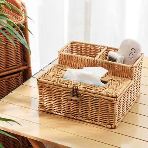 Versatile Handcrafted Woven Storage Caddy Bowlift