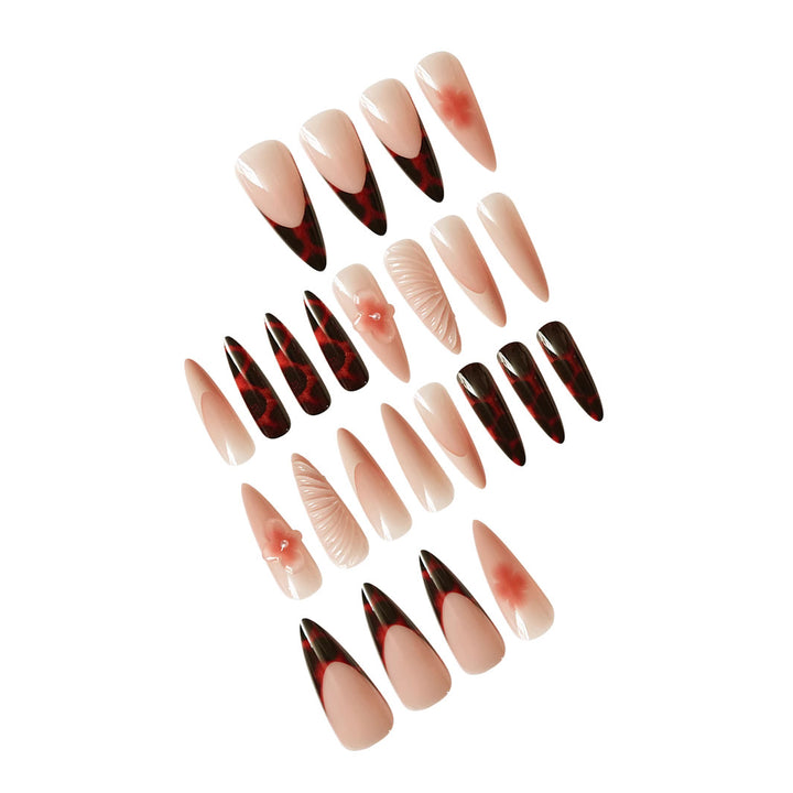 Premium Decorative Acrylic Nail Tips Bowlift