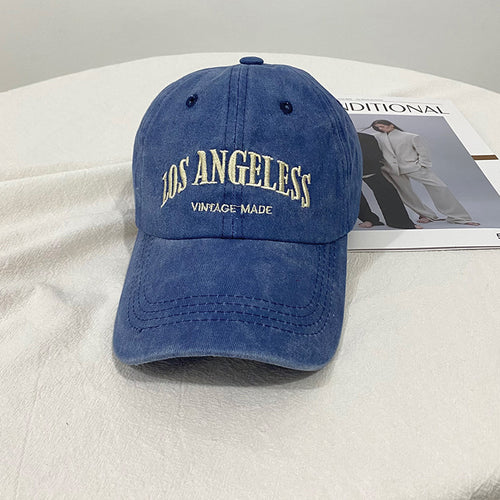 Vintage-Inspired Cotton Baseball Cap