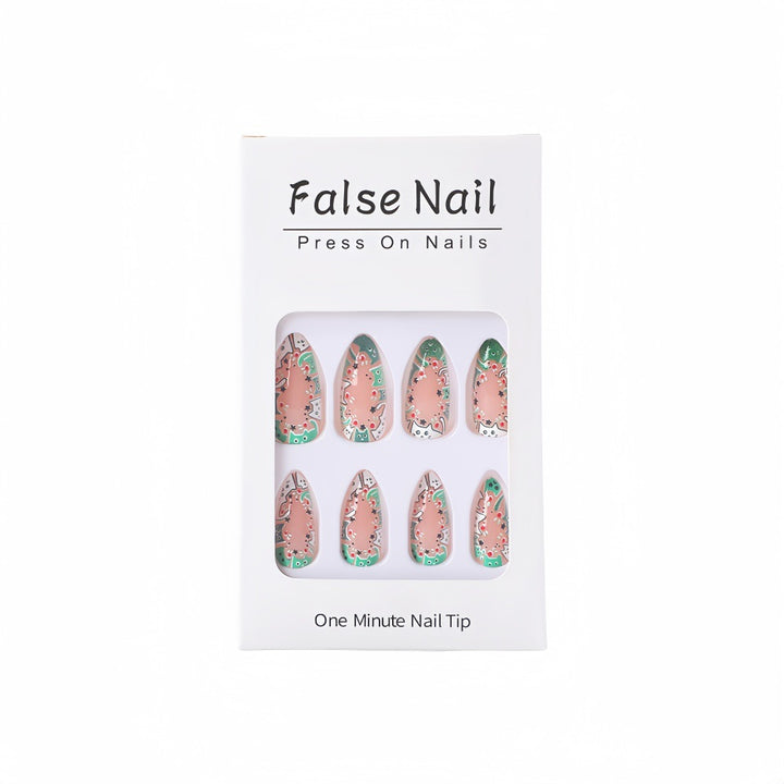 Artificial nail tips in creative design Bowlift
