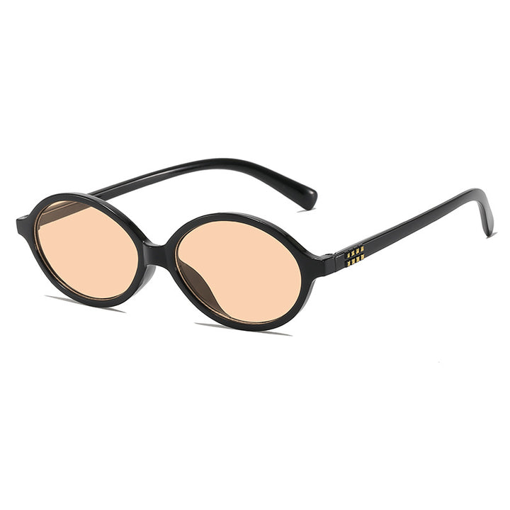 Vintage Oval Frame Sunglasses Bowlift