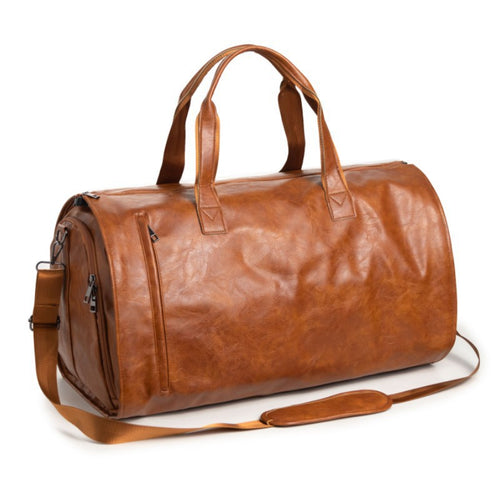 Premium Leather Duffle Bag Bowlift