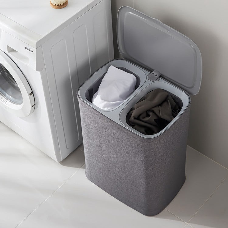 Practical laundry container with stylish lid Bowlift