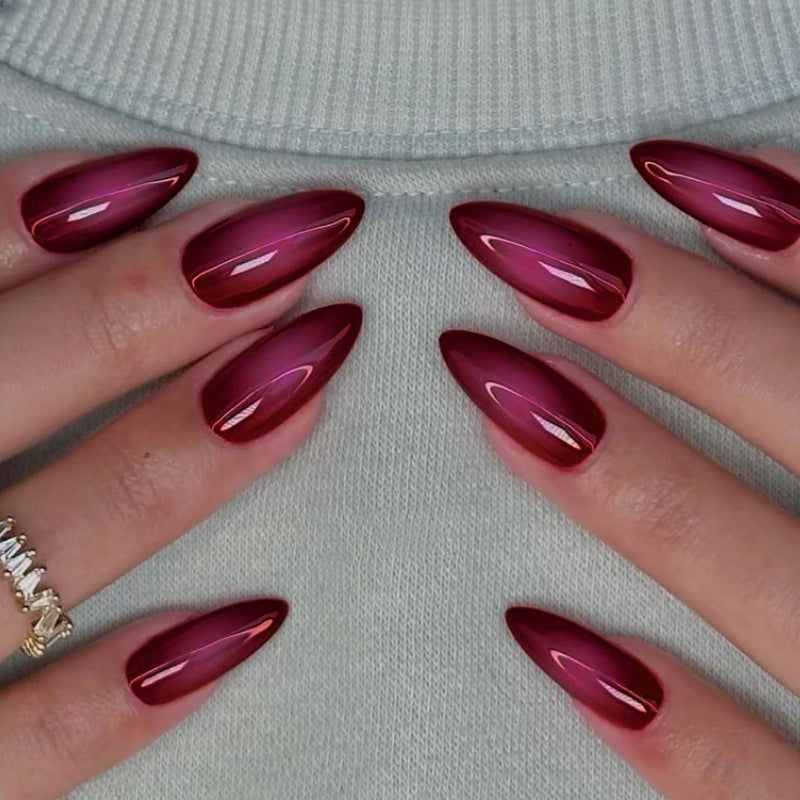 Premium Glossy Stiletto Press-On Nail Tips Bowlift