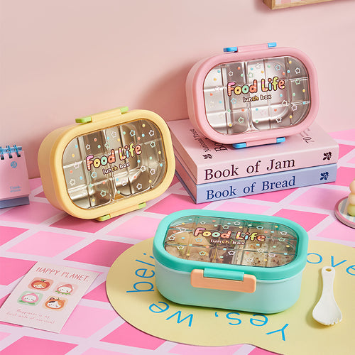 Multi-Compartment Food Storage Lunch Box