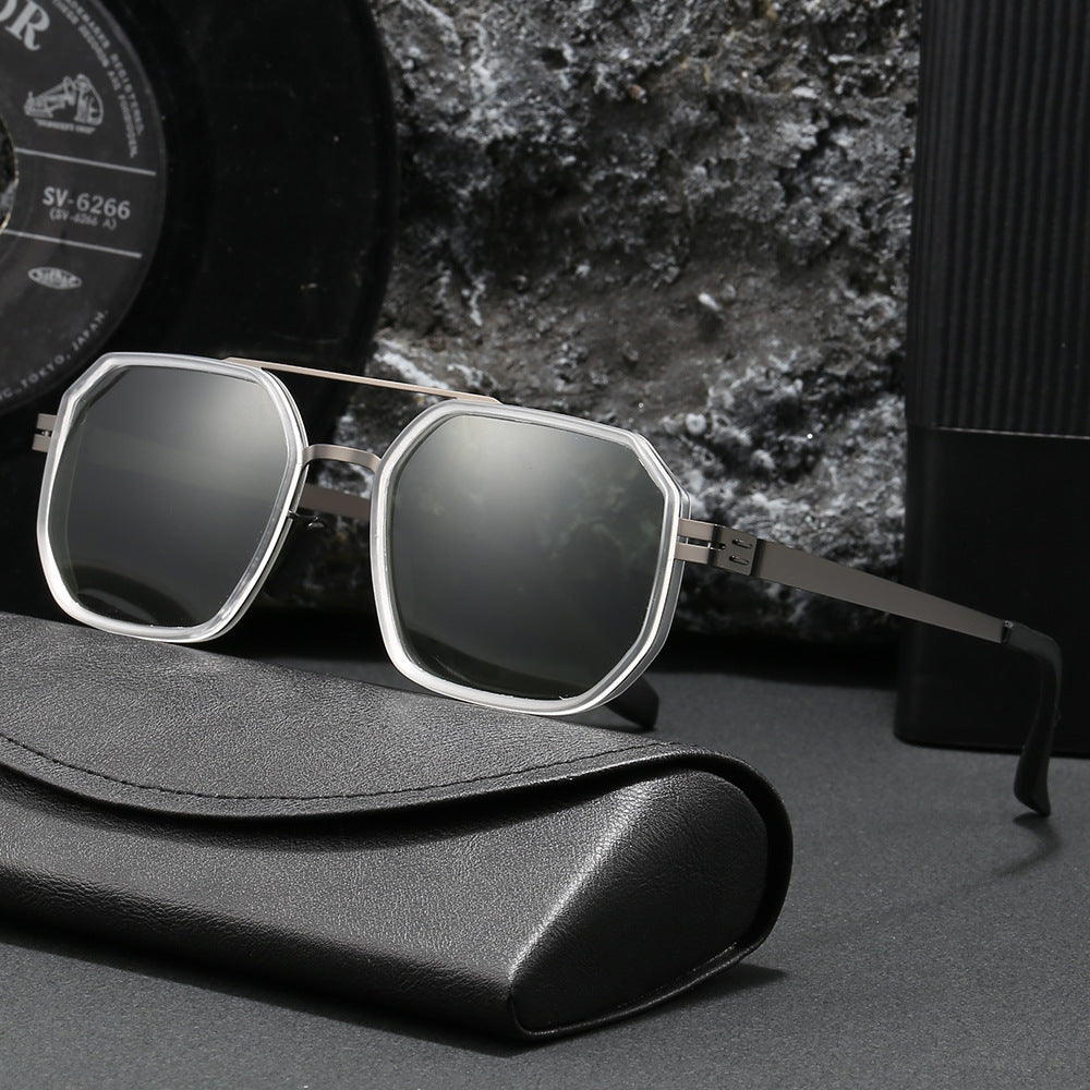 Women Elegant Octagonal Sunglasses Bowlift