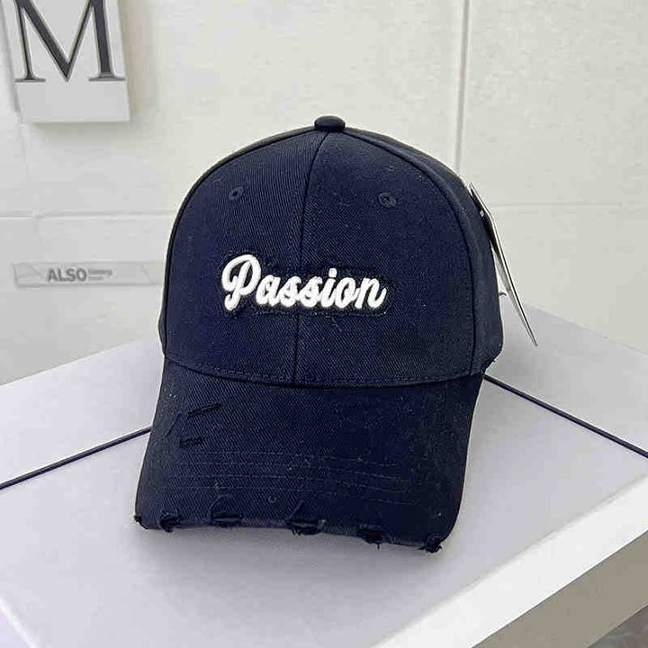 Women's Distressed Casual Cap Bowlift