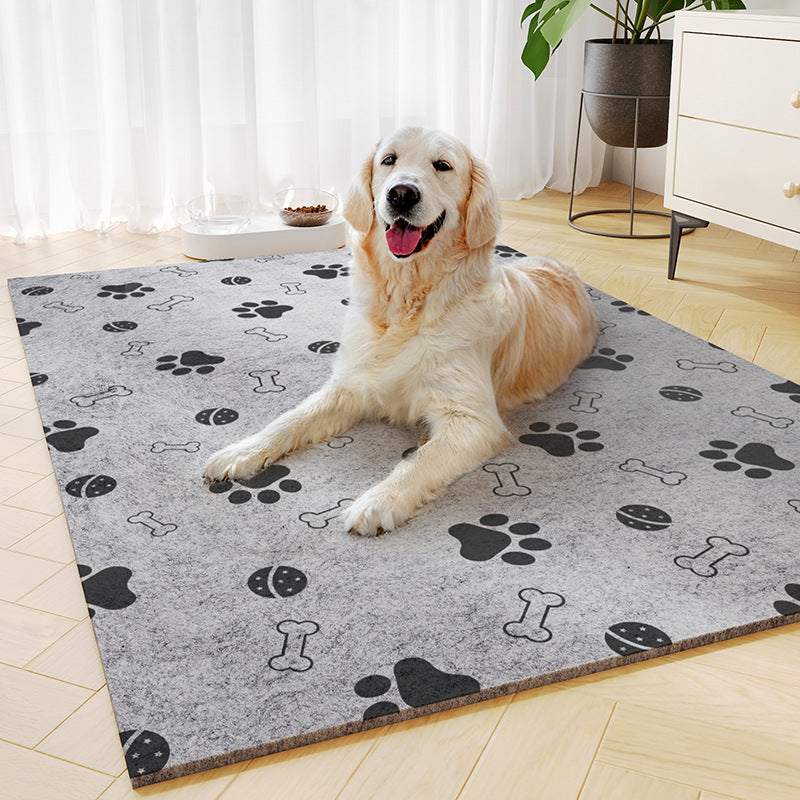 Durable Pet-Themed Comfort Mat Bowlift