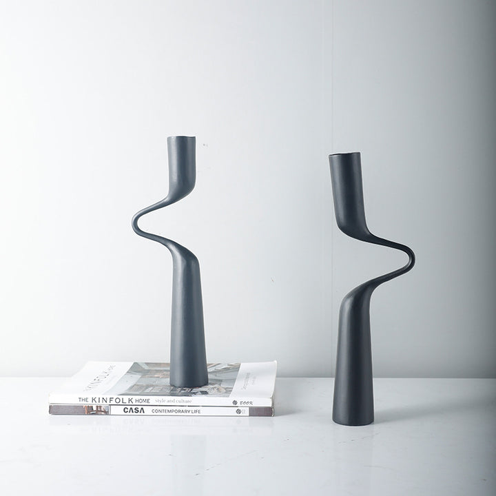 Unique Sculptural Candle Holder
