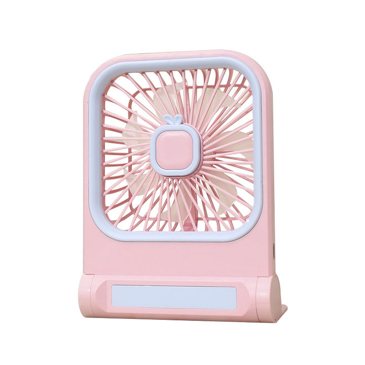 Portable Mini Table Fan with Multifunctional USB Connection Bowlift