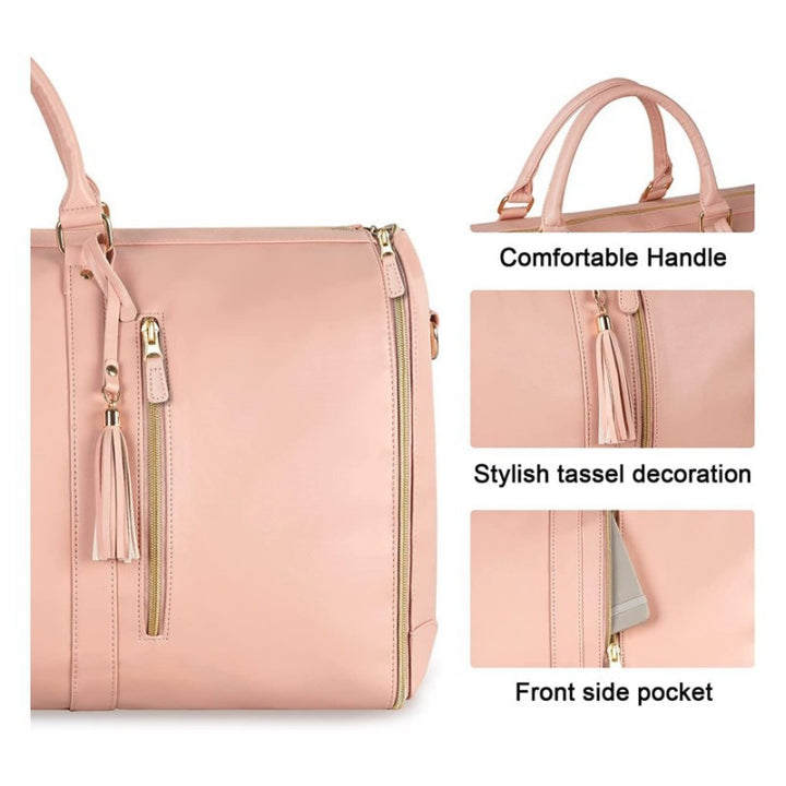 Travel Garment Duffel Bag with Suit Hanger Bowlift