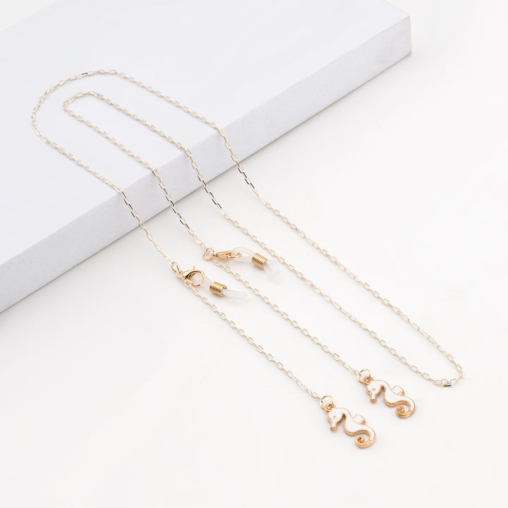 Elegant Geometric Eyewear Chain Bowlift