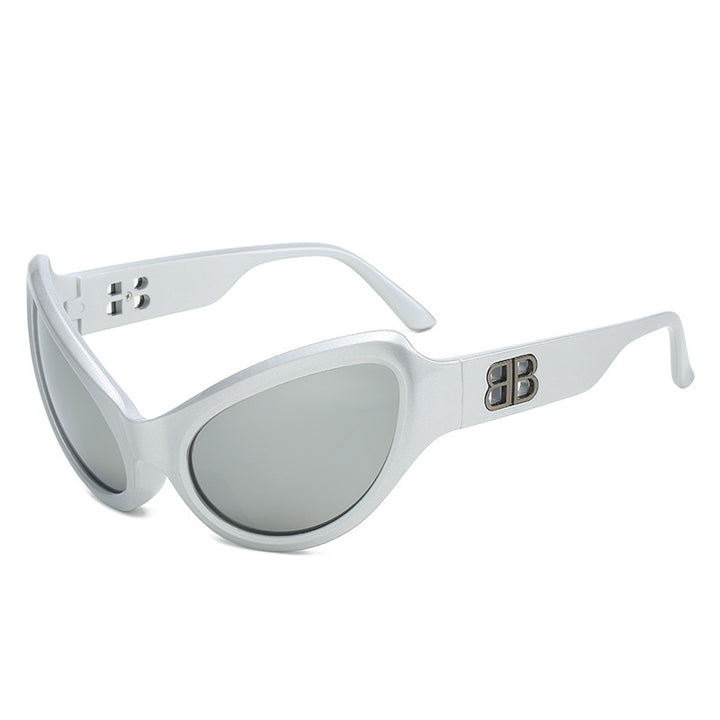 Ladies elegant Cat-Eye sunglasses with high-quality UV protection lenses Bowlift