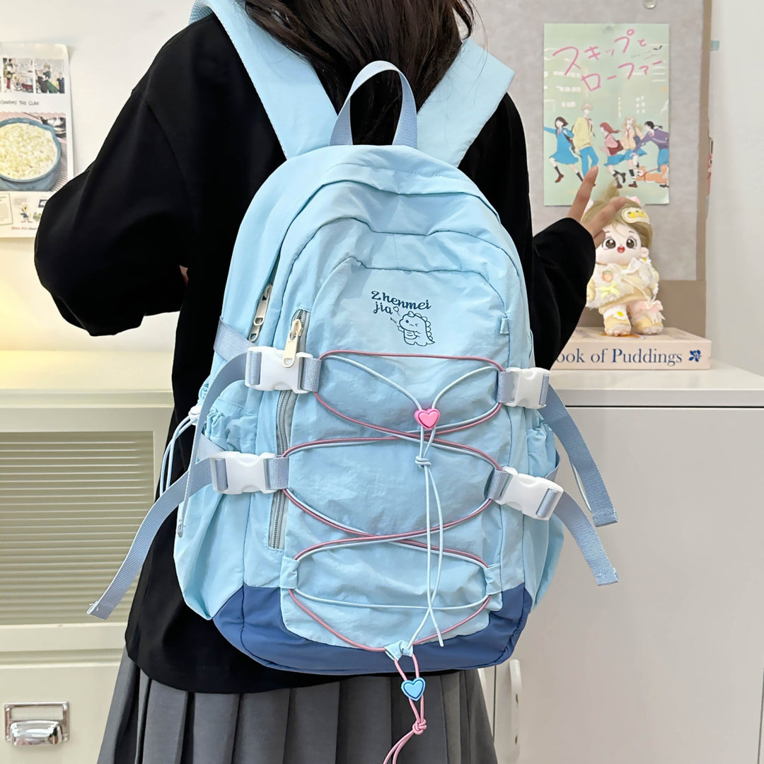 Functional Zippered Backpack