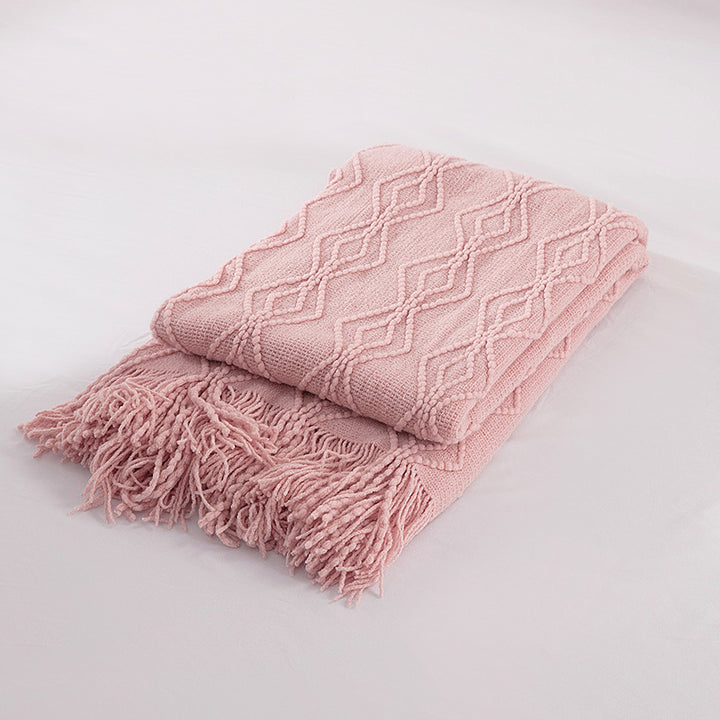 Home Decorative Knit Blanket