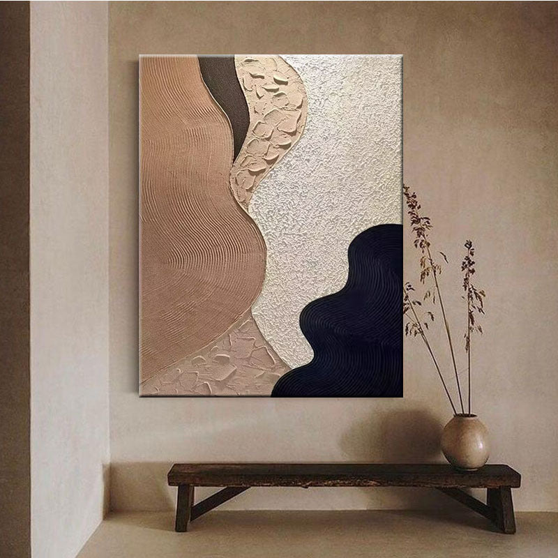 Textured Contemporary Abstract Canvas Artwork