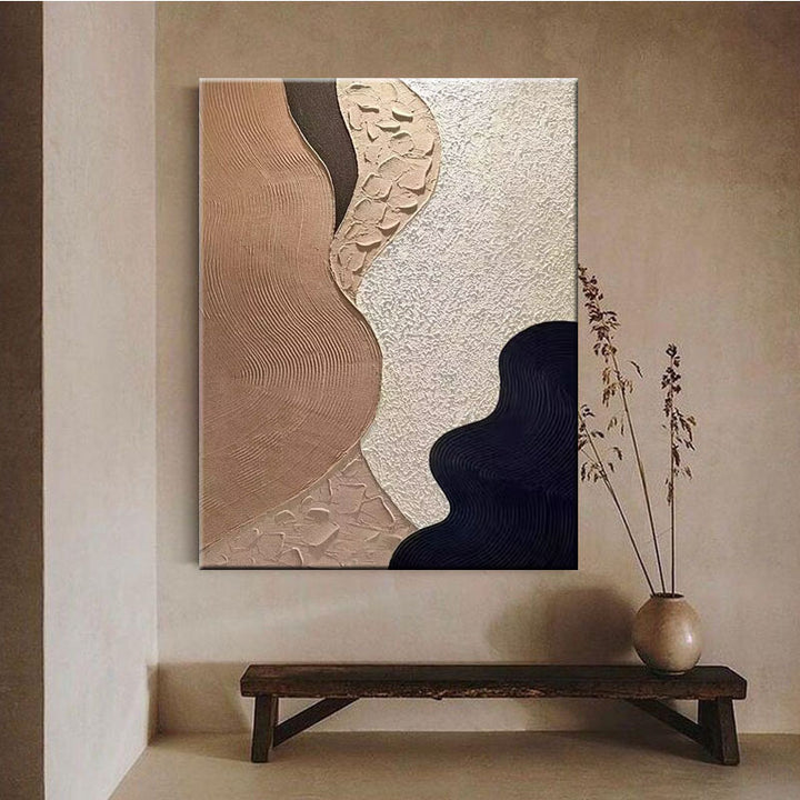 Textured Contemporary Abstract Canvas Artwork