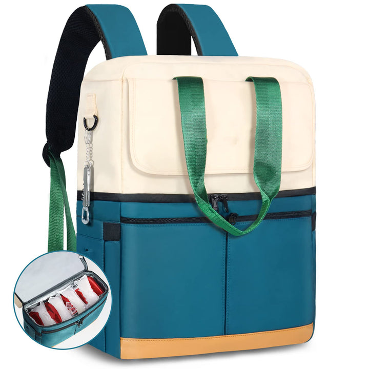 Unisex Insulated Leisure Transport Bag with External Pockets Bowlift
