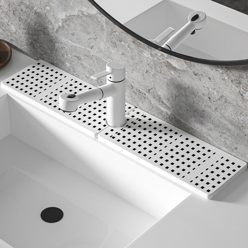 Decorative Sink Faucet Protector Mat