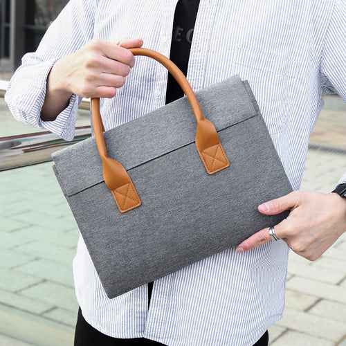 Elegant Structured Professional Tote Bag Bowlift